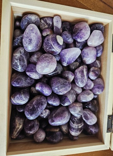 Amethyst trommelsteine - amethyst,