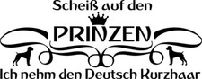 DEUTSCH KURZHAAR Autoaufkleber
