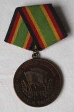 GDR medal loyal services in D
