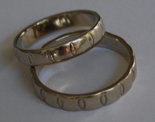 Weißgold Hochzeit Ring Ehe Verlobung Trauringe 585 Gold