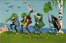 Künstler Ak Baumgarten, F