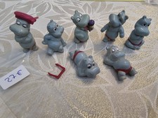 Ü-Ei Figur Set Sammlung 1988 Die Happy Hippos Sammlerstück Sammelfigur