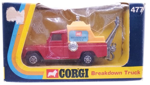 Alter corgi toys breakdown - corgi,