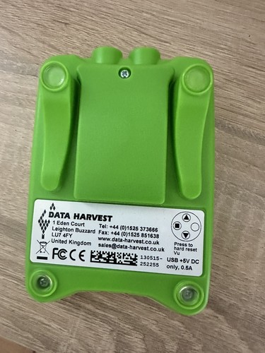 Data harvest logger - vu, +
