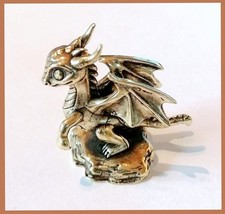 Messing figur drache - messing,