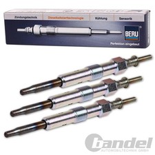 3x BERU GLÜHKERZE für SEAT