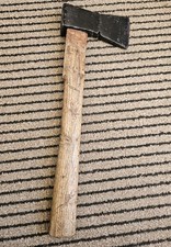 Alte AXT - BEIL -Nageleisen- Schneide 8,5cm - ca.46cm lg