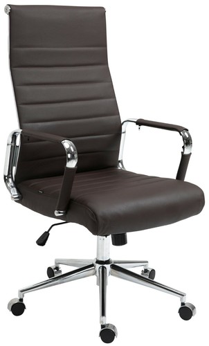 Chefsessel echtleder braun - chefsessel,