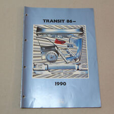 Ford Transit IV - Karosserieteile Bildtafelkatalog Ersatzteilkatalog ab Bj. 1986