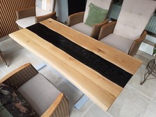 Esstisch, Epoxidharz Tisch in