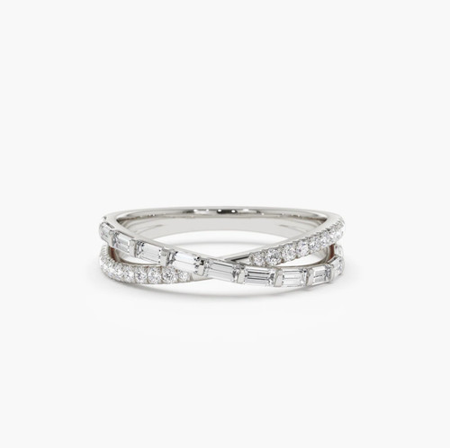 Damen diamant ring - ring, gold