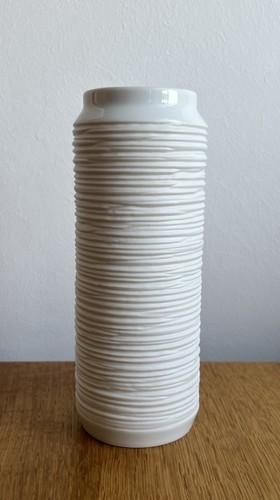 Edelstein reliefporzellan vase - edelstein,
