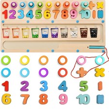 Montessori Magnetspiel Holz