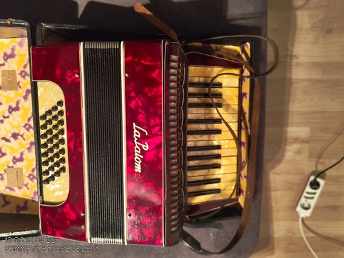 Vintage palom akkordeon mit - palom,