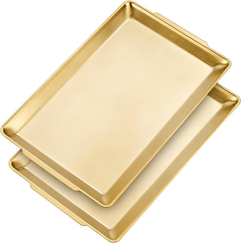 Cake board 2er set edelstahl - 2er,