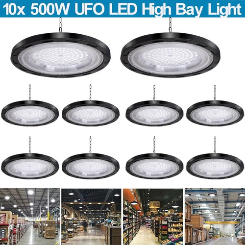 10x ufo led hallenbeleuchtung - ufo,