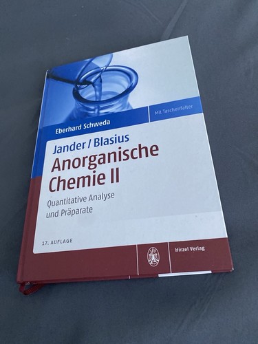 Jander blasius anorganische - jander/blasius,