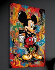 Micky Maus Leinwand Bild