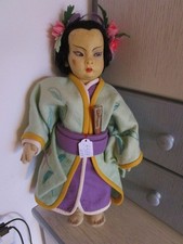 LENCI Filzpuppe JAPANERIN Künstlerpuppe Italien antik - SEHR SELTEN