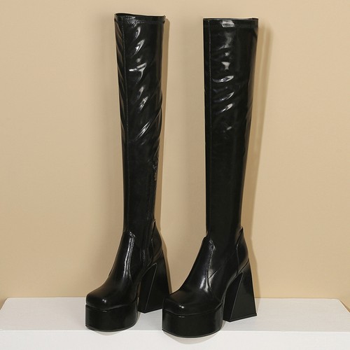 Neu damen over knee stiefel - neu,