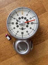 BMW Mini Cooper Kuckucksuhr, silber - voll funktionsfähig, super Zustand, selten