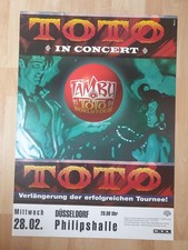 Original konzert plakat toto - original,