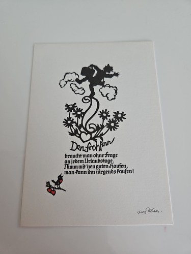 Plischke karte postkarten - karte,