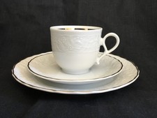 Kaffeegedeck 3 tlg.  Mitterteich PRINCESS GOLD Limitierte Auflage