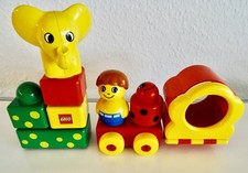 Lego Duplo Primo Baby Motorik Spielzeug: Elefant Häuschen Marienkäfer Wagen uvm
