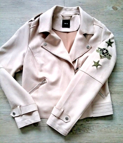 Damen lederjacke jacke biker - lederjacke,
