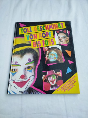 Buch toll geschminkt von kopf - toll,