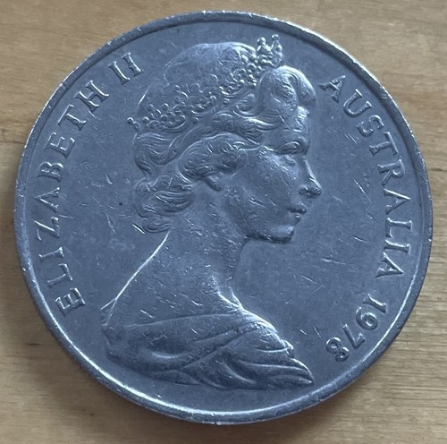 Australien cents münze - 20,