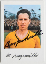 Bergmann 1963/64, Wilhelm Burgsmüller, Borussia Dortmund, handsigniert