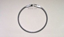 10 Warenringe, Warenring, verchromt, ohne Haken