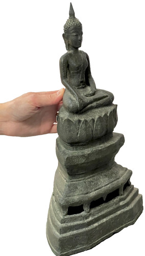 Bronze thai buddha tempel - buddha,