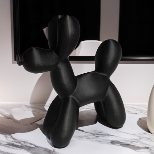 Balloon dog schwarz figur - balloon,
