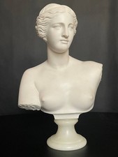 Antike Frauenbüste Aus Alabaster Akt Erotik "Venus von Milo"
