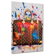 Tasche Luxus Pop Art Splash