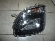 Linker schwarzer Frontscheinwerfer für Opel Agila A Facelift (Klarglas) 13173389