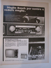Blaupunkt Gruppe Bosch Autoradio, Fernsehen Werbung 1972 Werbeanzeige 