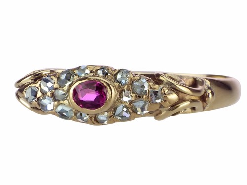 Jugendstil 585 gelb gold - 585,