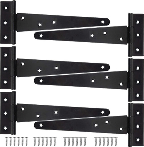 6pcs scharniere 25cm - 6pcs, t-scharniere