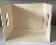 Puppenhaus Raum DIY ca. 25x20x20 Fenster leichtes Holz selbst gestalten 1:12