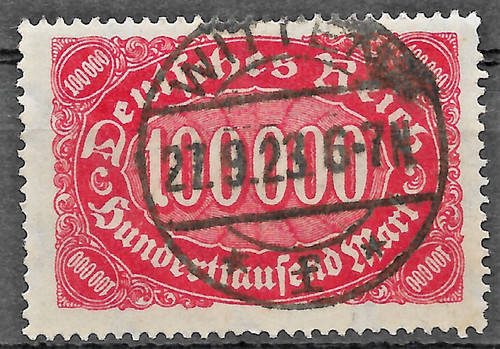 Deutsches reich ziffern 257 - deutsches,