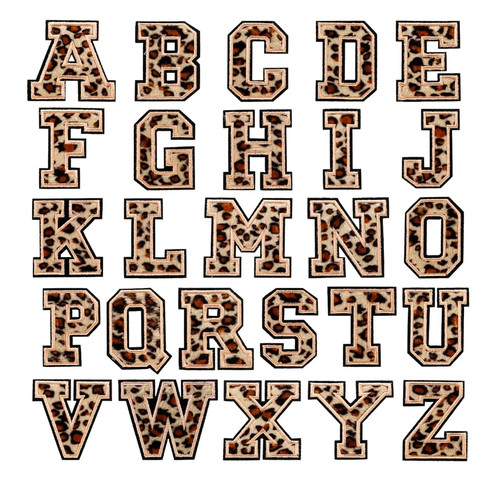 Buchstabenaufnäher - a-z,