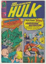 ✪ DER UNGLAUBLICHE HULK #8, Williams Verlag/Marvel Comics 1974 COMICHEFT Z3