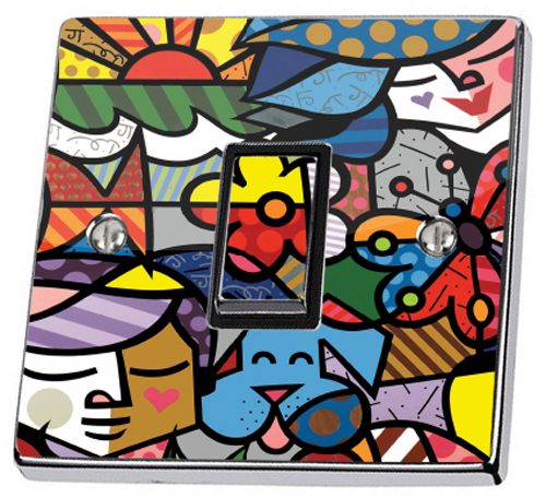 Abstrakt art dekor design - dekor,