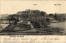 Ak Bitche Bitsch Lothringen Moselle, Panorama von  Kath. Kirche,... - 4905142