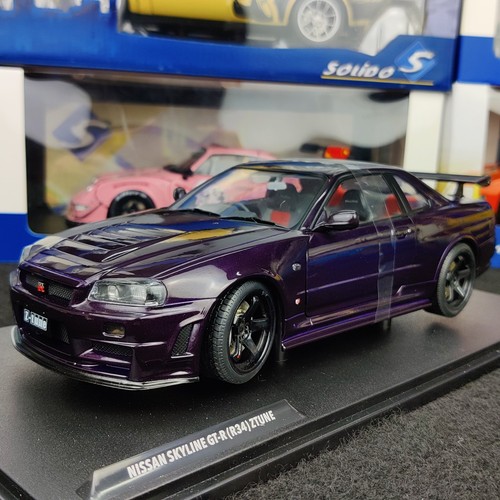 Solido nissan skyline r34 - skyline, gt-r34