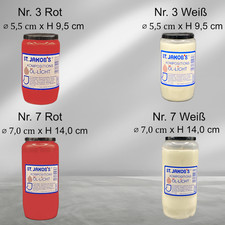 St.Jakobs Grabkerzen Öllicht
